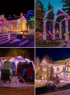Fairy Lights Solar Garden Lights String Lights with 8 Modes
