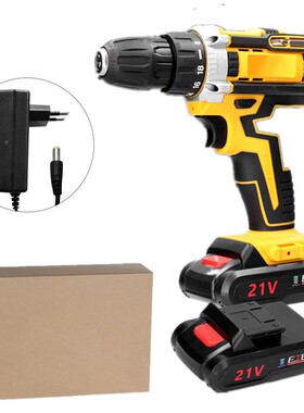 240731V电动工具电充钻锂电家用手枪电钻手钻电钻动螺丝刀双速
