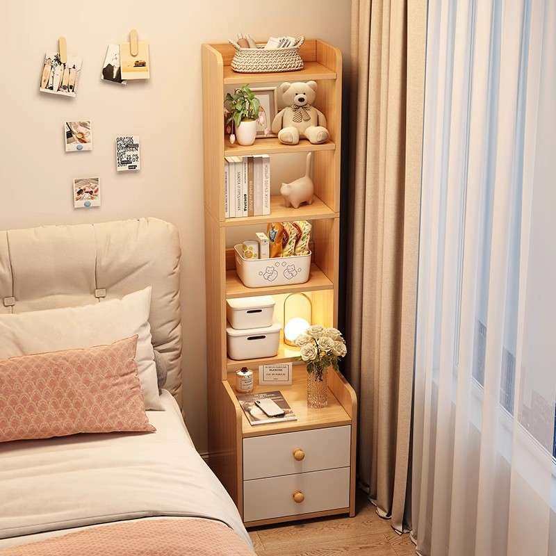 床头柜储物柜一体卧室收纳柜替代品出租房用设计感小众夹缝小边柜,3C数码配件,其它配件,淘宝优惠券,粉丝福利购,淘宝优惠卷