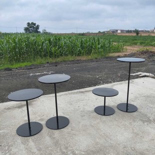 婚庆道具新款摆件铁艺圆台桌甜品台展示架订婚宴圆筒立柱装饰摆件