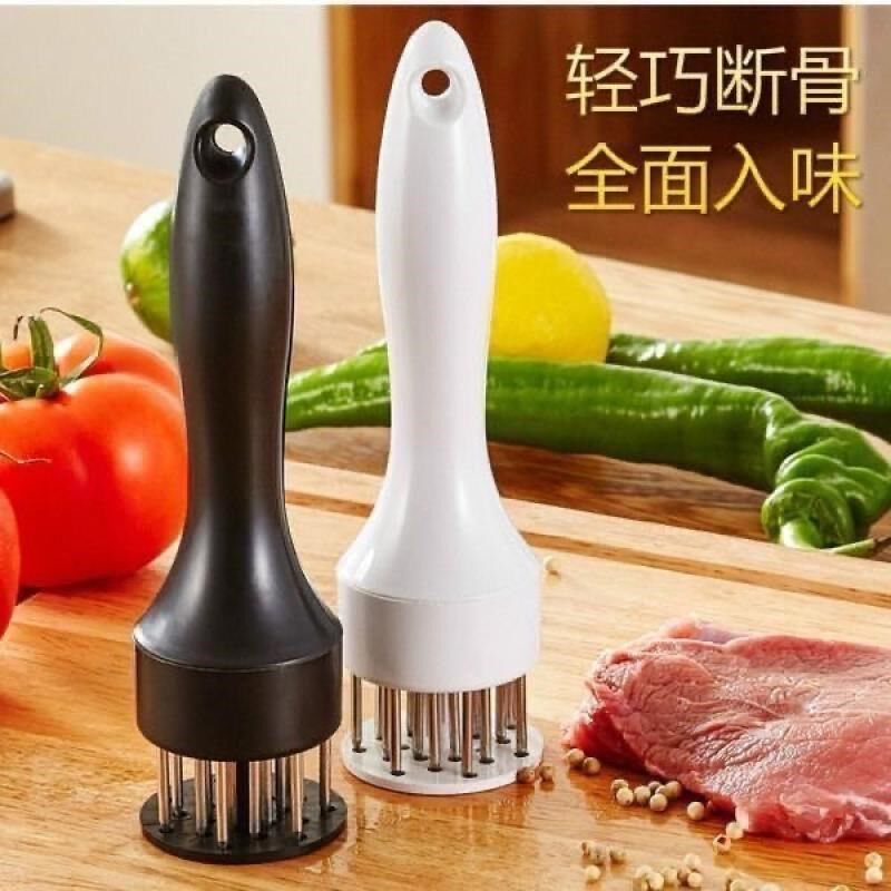 【松肉嫩肉 全面入味】家用扎肉器嫩肉针鸡排松肉针敲肉锤不锈钢