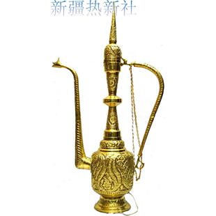巴基斯坦铜器大灯壶 全手工制作 超大款 3M