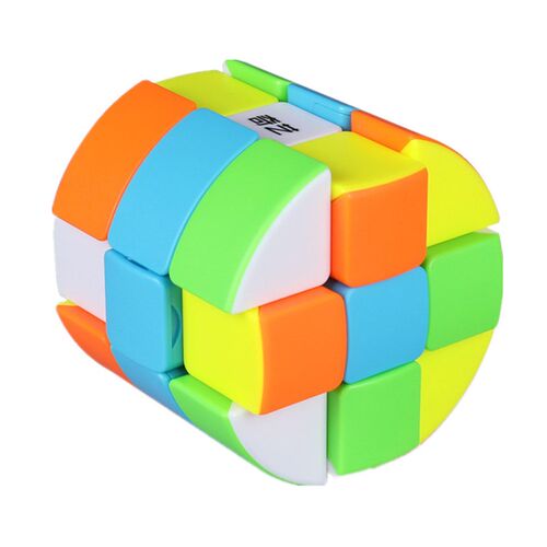 Qiyi Barrel Cube 3x3x3 Stickerless Strange-Shape Magic Cube