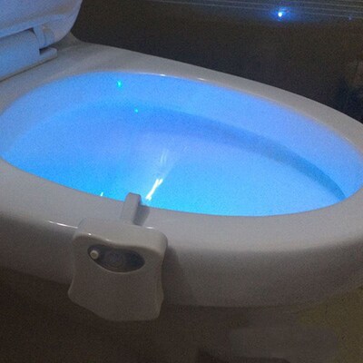 Smart Bathroom Toilet Nightlight LED Body Motion Activated O