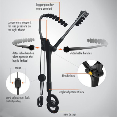 High quality sax two shoulder straps alto tenor soprano saxo