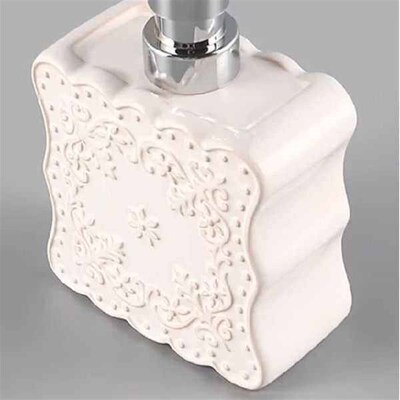 1pc Ceramic Hand Sanitizer Bottling Bottle Household