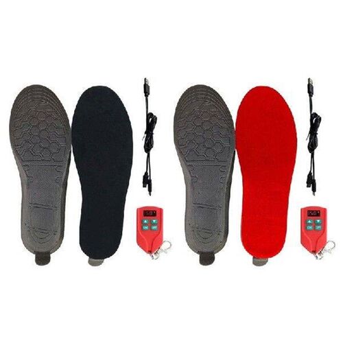 Heated Insoles Electric USB Rechargeable Foot Warmer Winter