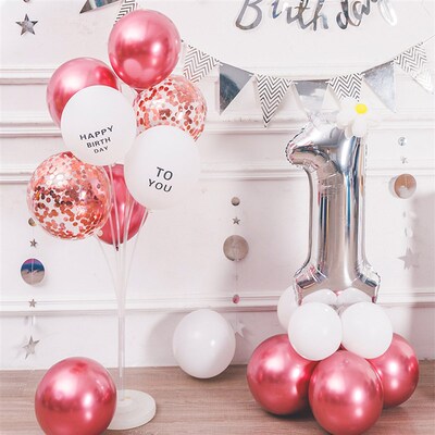 Balloons Stand Balloon Holder Column Confetti Ballons Weddin
