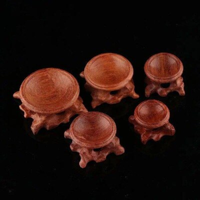 1pc Acid Branch Wood Natural Crystal Ball Holder Retro