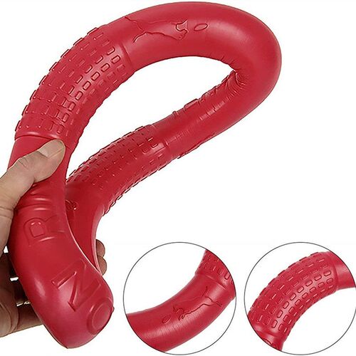 Dog Flying Discs EVA Dog Training Ring Puller Resistant Bite