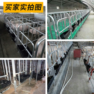 猪食槽料槽母猪产床猪槽不锈钢猪食盆小猪钢板采食盆养殖设备用品