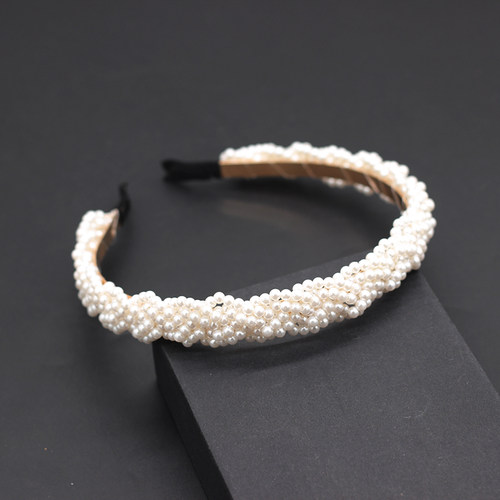 Korean braided pearl headband  accessories new arrival Fashi