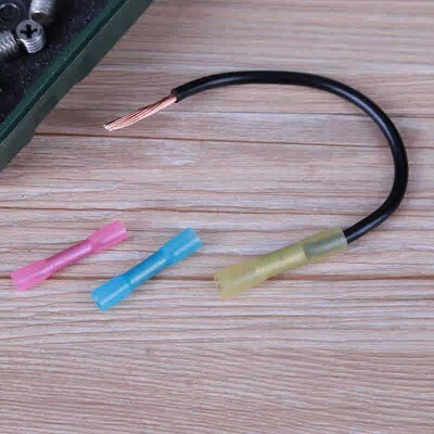 140pcs 22-10 Wire Heat Shrink Crimp Butt for AWG Insulated W