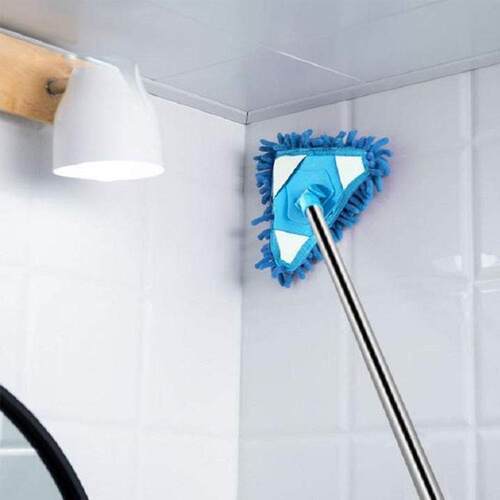 180 Degree Rotatable Adjustable Triangle Cleaning Mop wall C