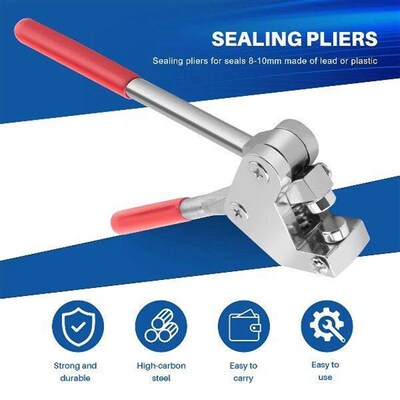 Plier 20Pcs 10x5Mm Sealed Beans Sealing Wire Lead Seal