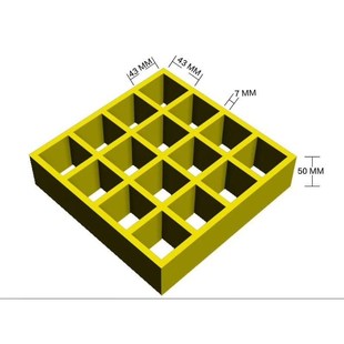 玻璃钢格栅板地格删洗车板室外铁地网地面隔珊专用网格板金属平台