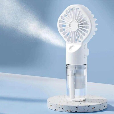 1pc Portable Handheld Spray Fan,Water Spray Mist Fan,Student