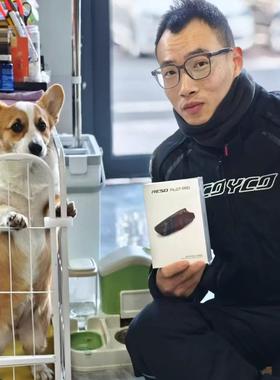 RESO机车安全帽蓝牙耳机mesh多方对讲机降噪防水一体智能PRO/NEO