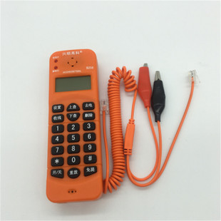 免提电话机小分机查线机测试机来电显示免电池迷你检修电话机