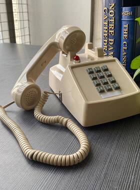 美式复古话电机老式仿古电话机办家用公创意时尚电话固话90869比