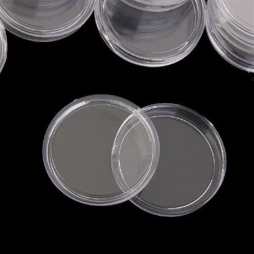 100pcs 27mm Plastic Box Holder Capsules Container