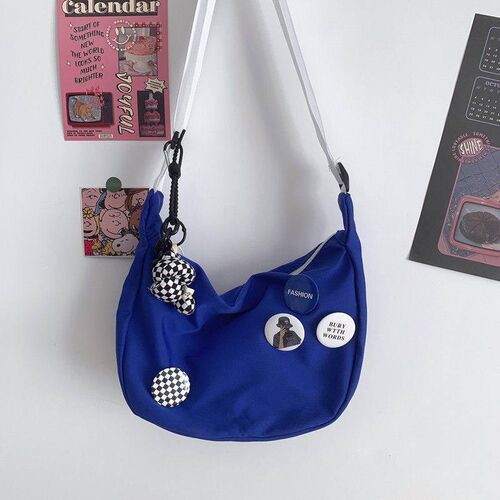 New Fashion Womens Bag Klein Blue Versatile Casual Versatil