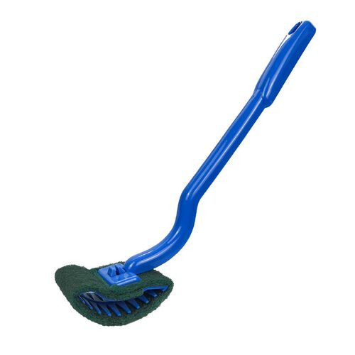 Dead-angle-free soft-bristle toilet brush Cleaning brush set