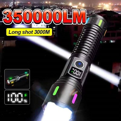 Super Bright Long Range 3500M Torch High Power Led Flashligh
