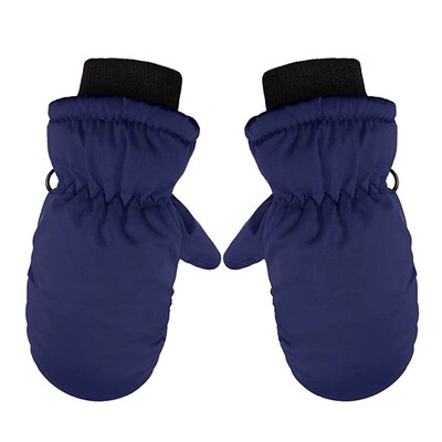 1Pair Toddler Kids Baby Boys Girls Mittens Ski Gloves Waterp