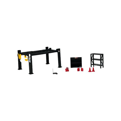 ama 1/64 Garage Maintenance plastic Tools Set Die-Cast Model