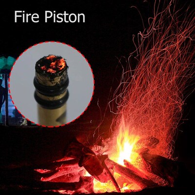 Brass Emergency Fire Tubes Practical Compression Outdoor Ign