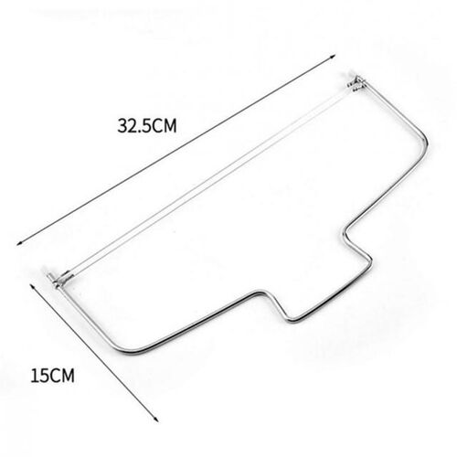 Double Line Adjustable Metal Cake Cutter Stainless Steel Cak