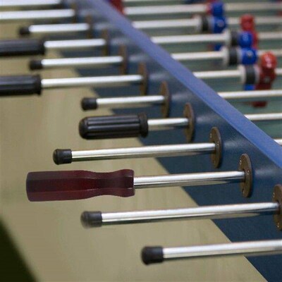 Wood Foosball Replacement Handle 8pcs AntiSkid Ergonomic