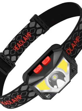 Hands-free LED Headlamp Motion Sensor head lamp头灯headlight