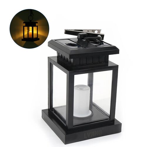 6pcs/lot LED Solar Light Outdoors Lantern Candle Solar Lamp