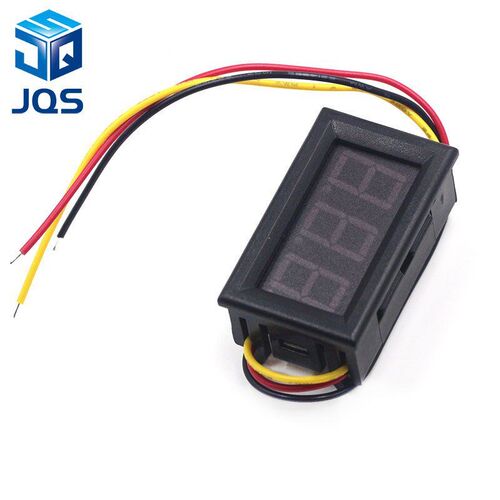 0.56 Inch Mini Red Green Blue LED Display Panel Voltage Mete