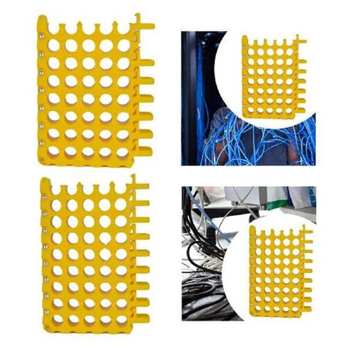 Yellow Cable Organizing and Bundler Tool Cable Organizer