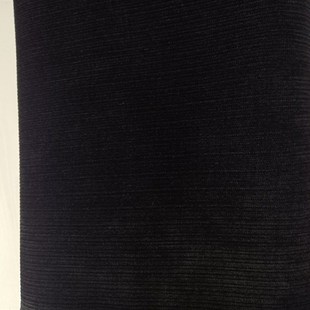 雪尼尔加绒中细条绒布料保暖秋冬弾力面料