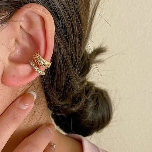 Fashion Zircon Double-layer Ear Cuff No Piercing Earring 202