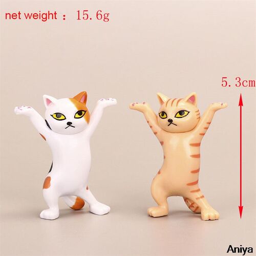 5pcs Set Funny Cat Pen Holder Toy Hold Everything Cat Earpho