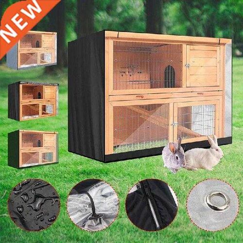 New Oxford Cloth Hutch Covers 4FT Double Lyer Rbbit Cge