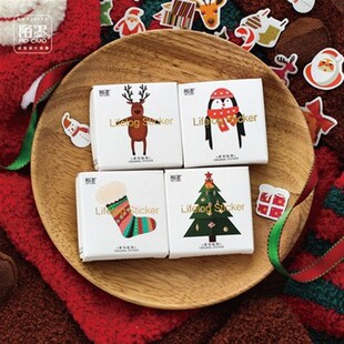 Christmas Surprised Merry Christmas Decorative Stickers Scr