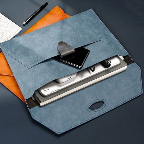 Waterproof Leather Document Folder File Organizers Leather