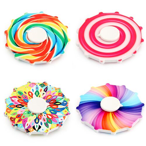 2021 New nd Stress Relief Toy For Kids Flying Spinner Toy Ki