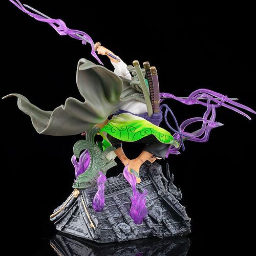 One Piece Action Figure Three-Knife Fighting Skill Roof Kimo
