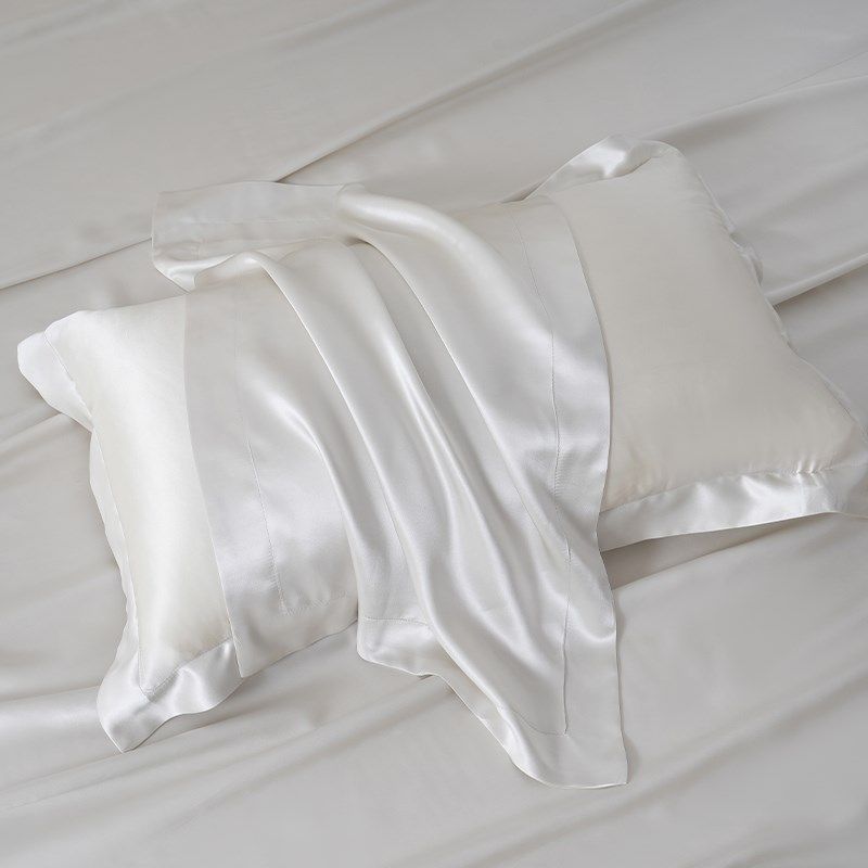 重磅30姆米面桑蚕丝真丝枕一对丝绸枕头冰丝乳胶枕巾夏季,床上用品,枕套,淘宝优惠券,粉丝福利购,淘宝优惠卷