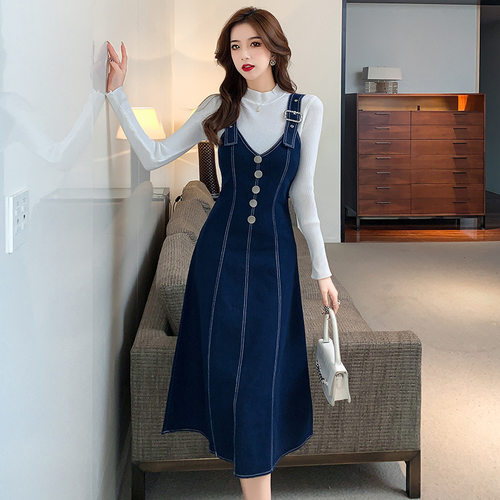 Denim Dresses for Women  Denim Strap Dress Sling Womens