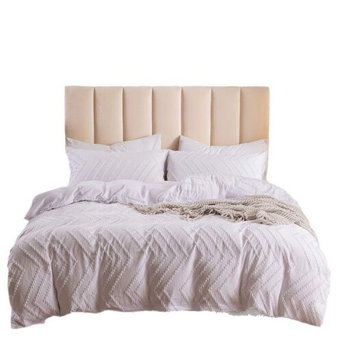 Bedding Bedding Solid Color Cut Flower Wavy Craft Style Diam