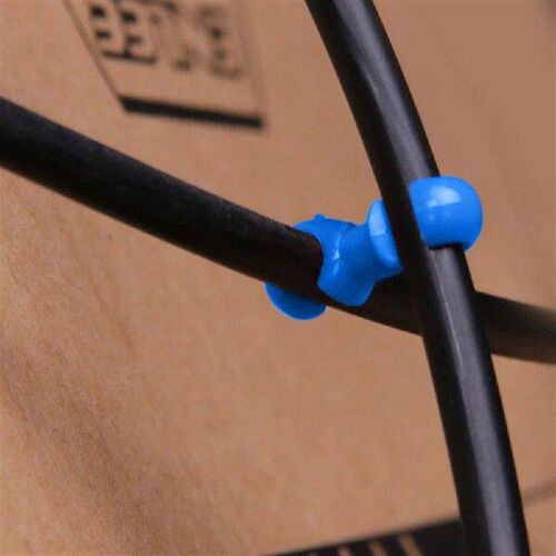 10pcs/set Bicycle Brake Gear Cable S Style Clips