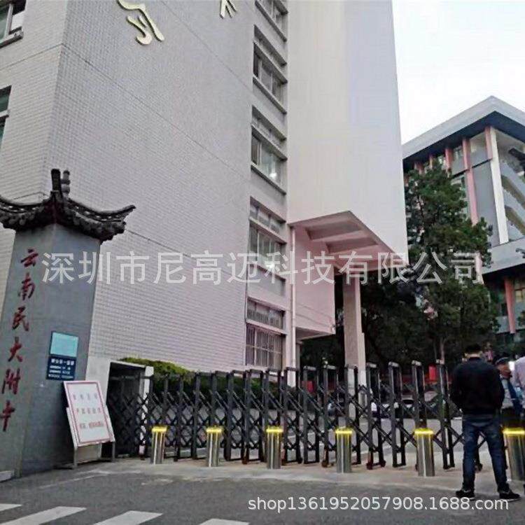 升降路桩源头厂家安全智能防撞升降柱学校小区机场防撞液压柱价格